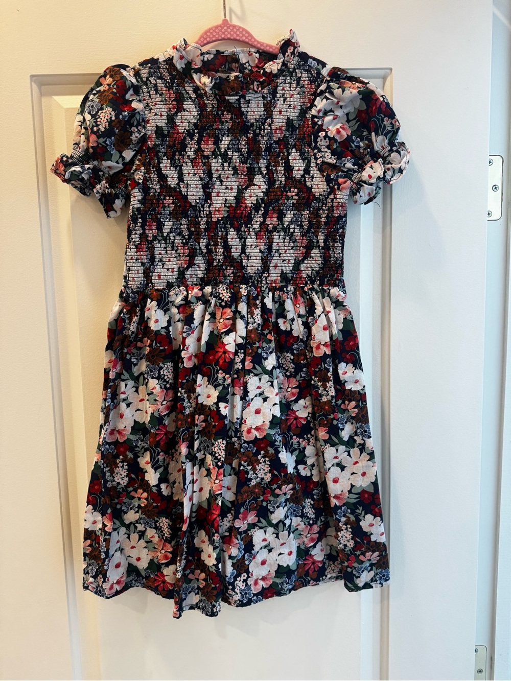The Hannah Floral Smocked Dress